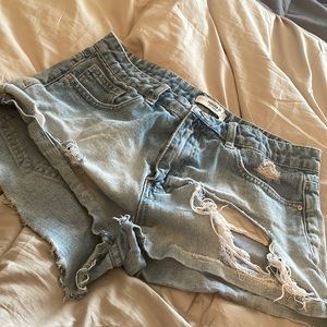 Jean shorts